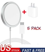 1/2/5 PACK Magnetic Wireless Charger Pad Magsafe iPhone 17 16 15 14 13 Pro Max