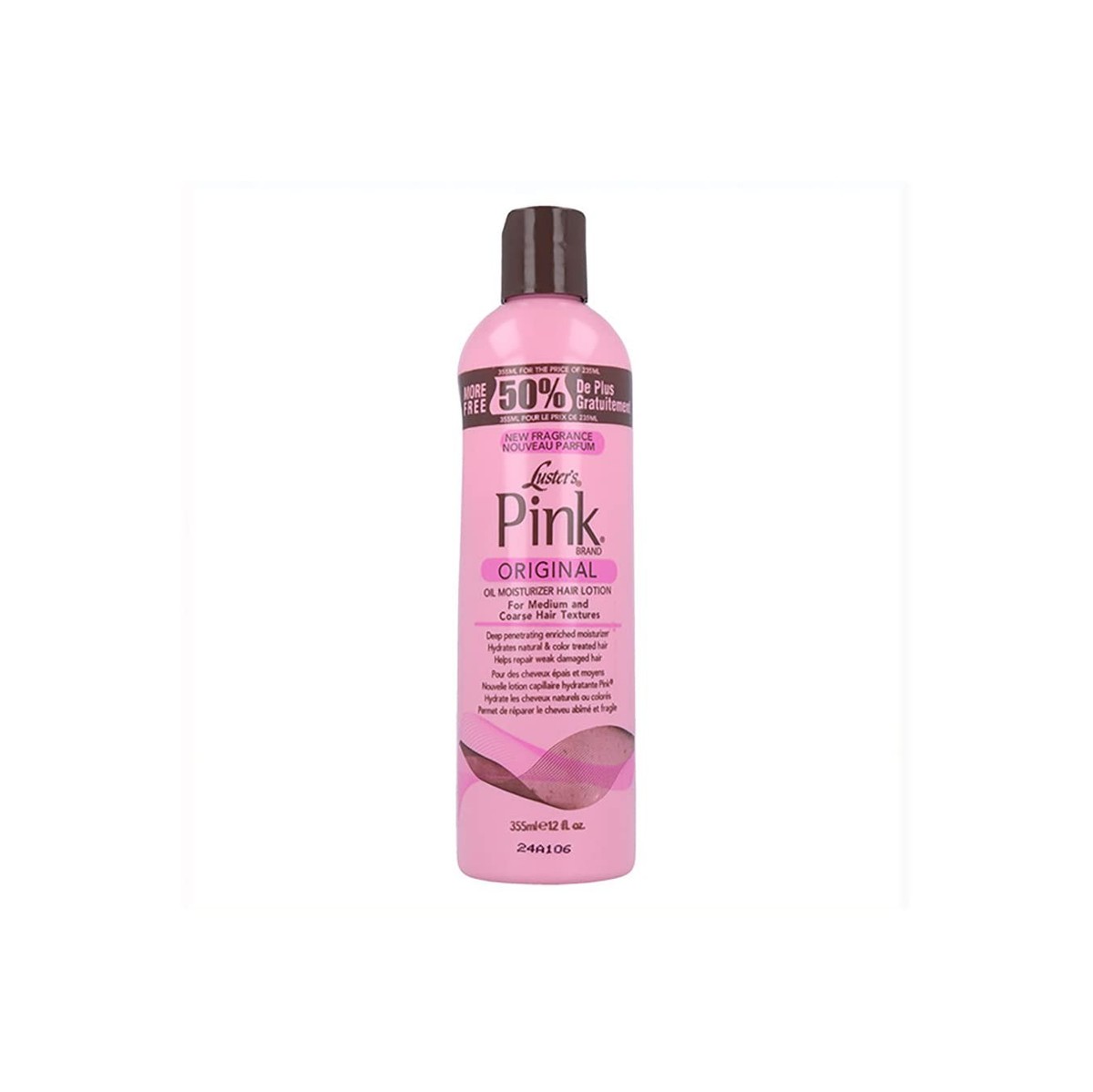 Luster's Pink Oil Moisturizer Hair Lotion, Pink Protection, Bonus