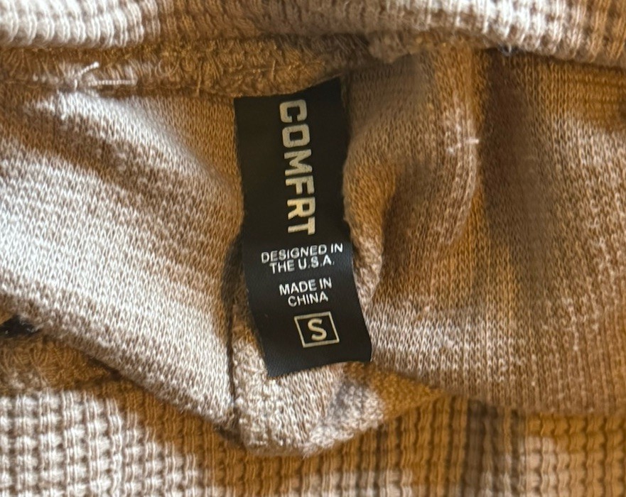 Comfrt Women's Tranquil Straight Fit Pants SIZE SMALL Mauve-Rose Color