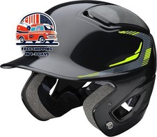 Cascos de bateo con revestimiento de espuma de doble densidad, color negro NUEVO Cascos de bateo con revestimiento de espuma de doble densidad, color negro NUEVO - Image 1