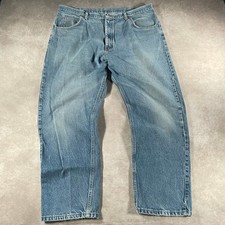 Vintage Wrangler Straight Leg Medium Washed Blue Denim Jeans