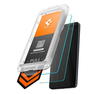 Spigen 2x Schutzglas für Samsung Galaxy S26 Panzerfolie Echt Glas + Anbringhilfe