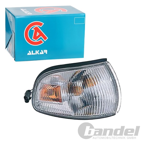 Alkar Blinker Weiß Mit LampentrÄGer Vorne Rechts Passend FüR Hyundai H100-image