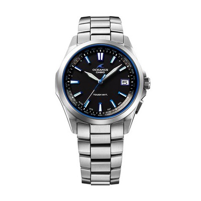Casio Oceanus OCW-S100-1AJF Titanium Solar Radio Black Dial Mens Watch w/Box