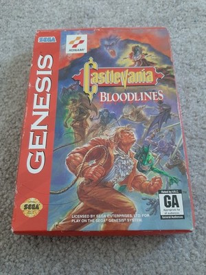 Castlevania Bloodlines (Sega Genesis, 1994) CIB 