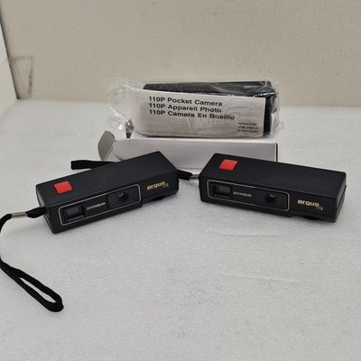 ARGUS 118 110p Pocket 110 Film Camera 3pcs