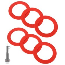 6 Pack Flush Valve Seal for Mansfield, Fixed You Leaking Toilet Replacement S...
