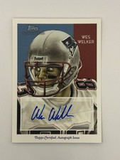 Wes Welker Cards and Autographed Memorabilia Guide 9