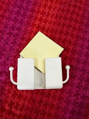 Post it note holder Key ring adhesive backing