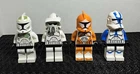 Lego Star Wars The Clone Wars minifigures, Lot Of Four