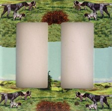 German Wirehaired Pointer Double Rocker light...