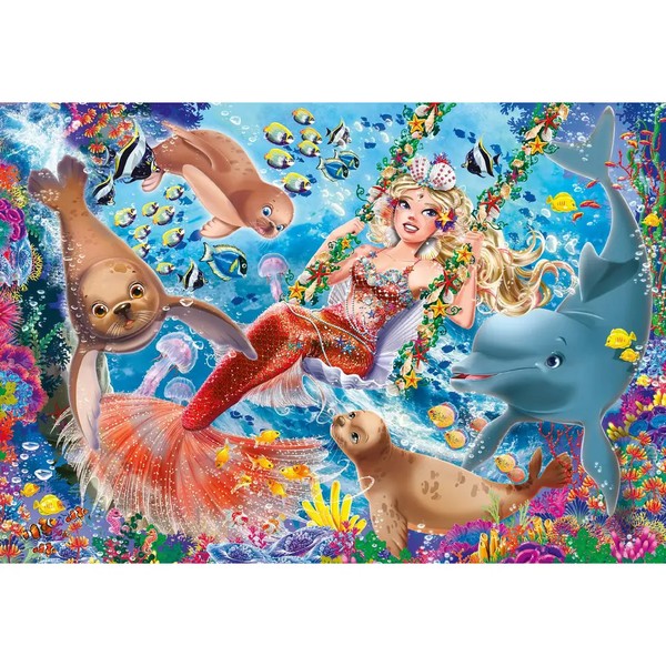 Ravensburger Kinderpuzzle - 05147 Zauberhafte Meerjungfrauen - Puzzle FüR Kinder-image