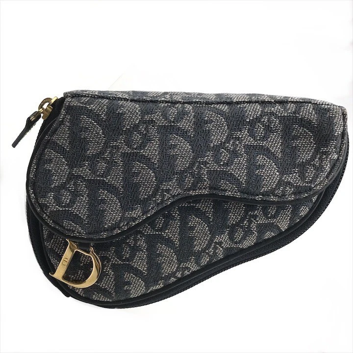 Christian Dior Beauté Christian Dior Trotter Selle Toile Maquillage Pochette Accès