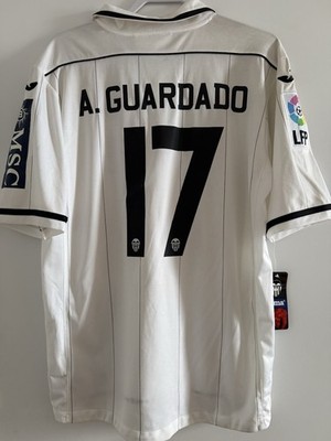 Brand New Andres Guardado Valencia Jersey Joma Home Jersey Sz XL Soccer Futbol