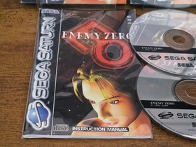 Enemy Zero Sega Saturn Complete PAL WARP Interactive Horror Film PLEASE READ