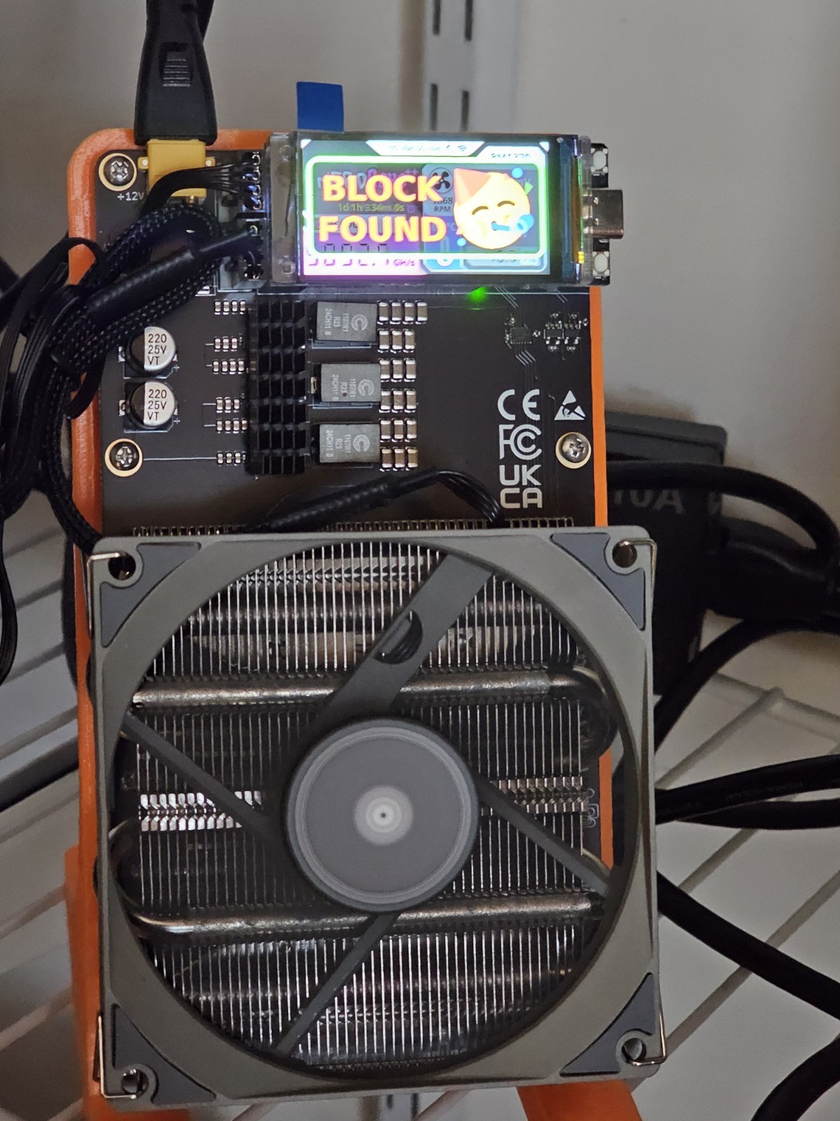 New Nerdqaxe++ Rev6. 1 Bitcoin Miner SHA-256 Crypto Miner with PSU US Stock