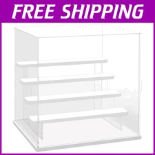 Clear Acrylic Display Case for Collectibles - 5 Tier Stand