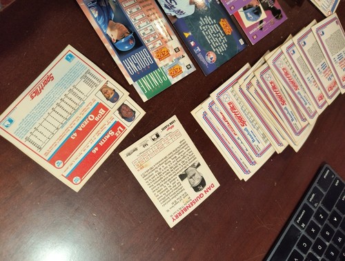 Lote de tarjetas de béisbol Sportflics 1985, 86, 87, 88 y Pinnacle Kellogg's en muy buena condición - Imagen 8 de 10