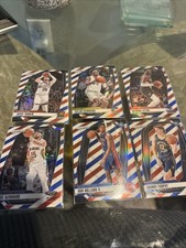 2024-25 Prizm Basketball RED WHITE BLUE PRIZMS with Rookies  (6 Cards)