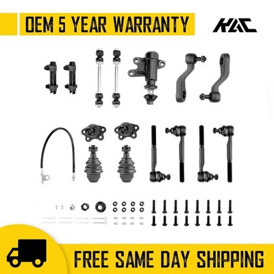 15pcs For Chevrolet GMC K1500 Yukon Tahoe Front Tie Rod Ends Pitman Idler Arm