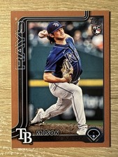 2025 Topps - MASON MONTGOMERY RC - Gold Border SP /2025 - Tampa Bay Rays