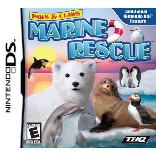 Paws & Claws Marine Rescue - Nintendo DS Game - Game Only