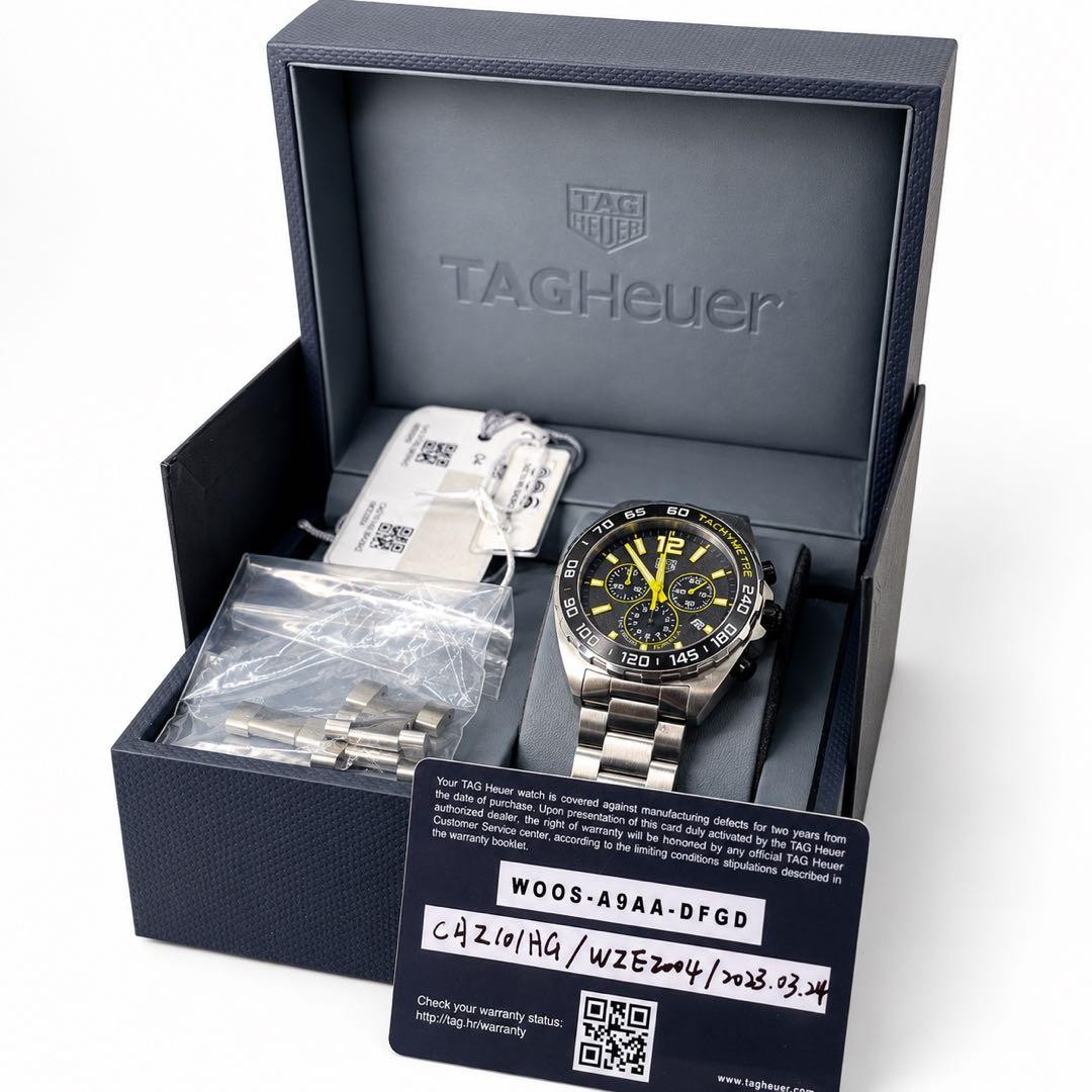 Excellent TAG Heuer Formula 1 CAZ101AG Chronograph Authentic