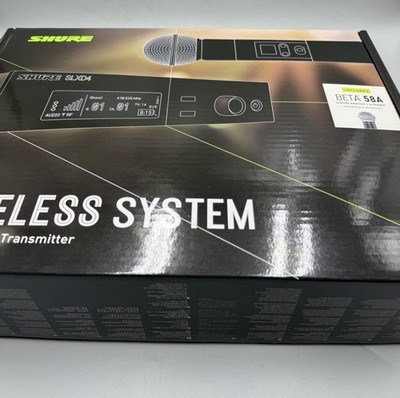 SLXD4 / Beta58A Handheld Wireless Vocal System w/ BETA58 Microphones Express