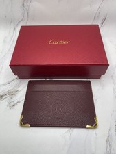 Cartier Cardholder Red Calfskin Must de Cartier Card Wallet - AD VIP Gift