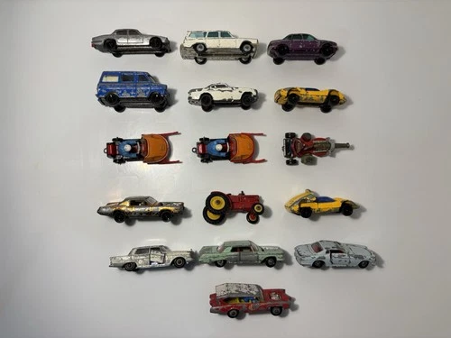 VINTAGE TOY CARS JOBLOT CORGI