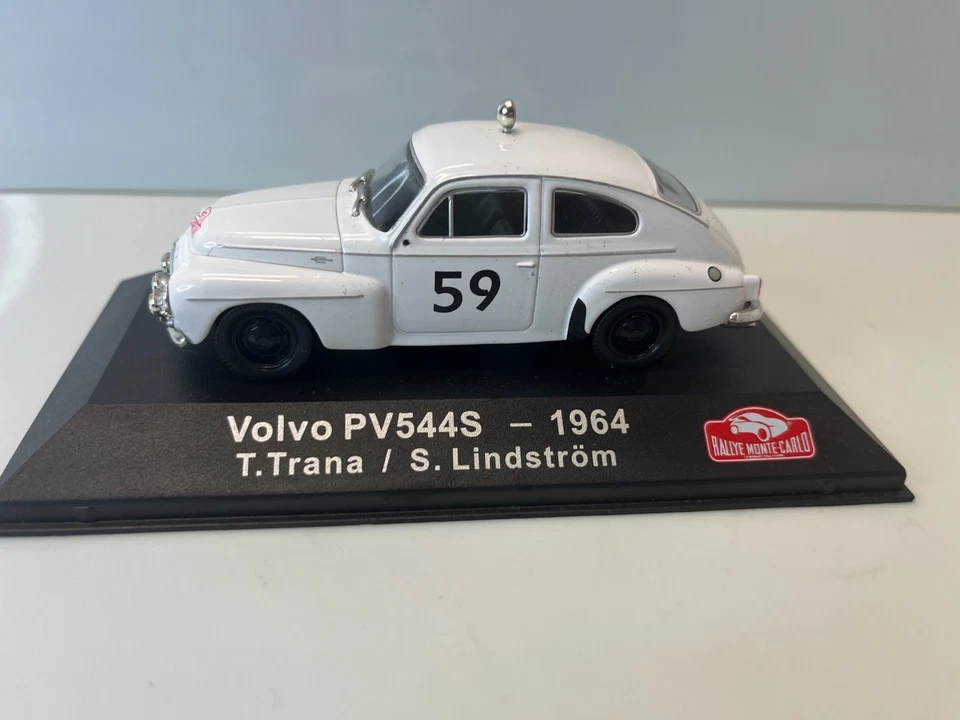 IXO ALTAYA 1/43 DIECAST VOLVO PV544S T.TRANA MONTECARLO 1964 MAL ESTADO - Imagen 2 de 4
