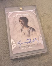 Star Wars Masterwork: Genevieve O'Reilly As Mon Mothma (On Card Auto SP)