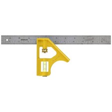 Stanley 46-123 Premium Die-Cast Handle Combination Square 12"