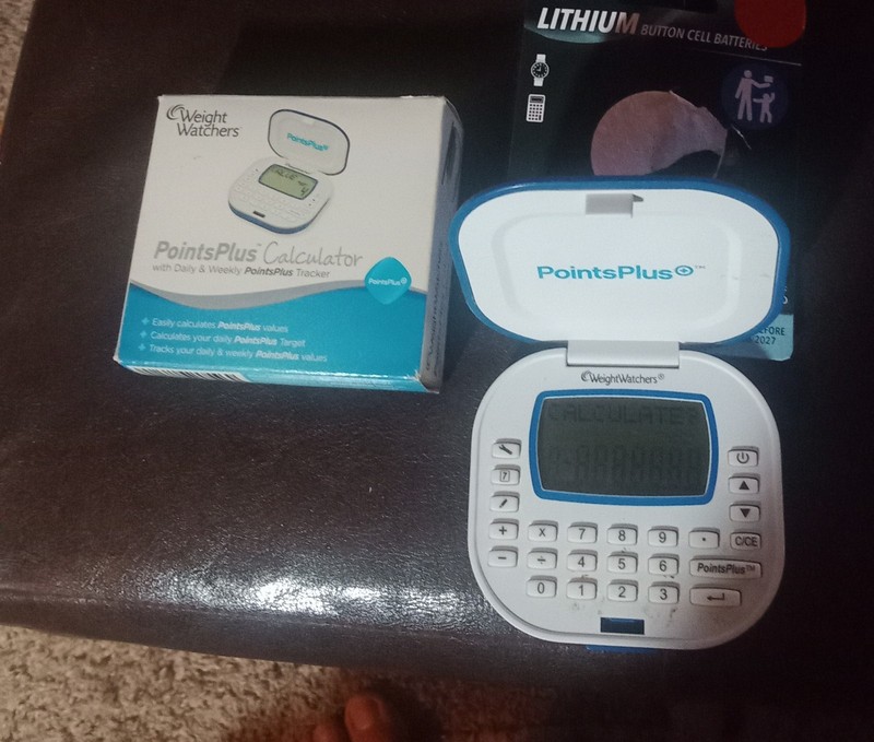 Weight Watchers Points Plus Calculator Daily Weekly Calorie Counter New Battery