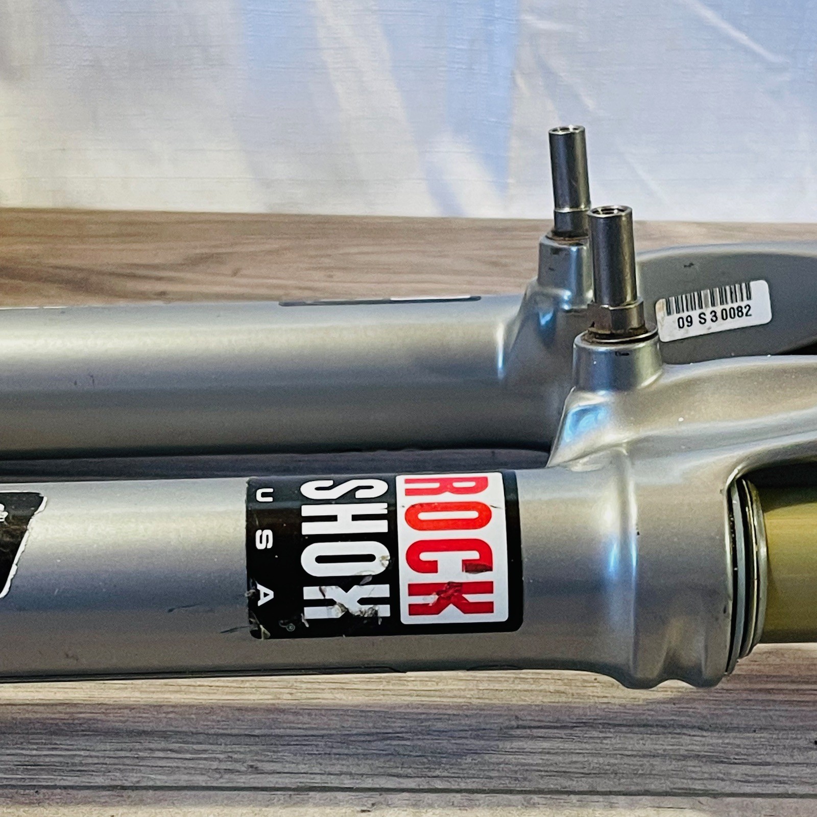 Rock Shox SID World Cup Black Box 1 1/8 Carbon 26 218mm NEEDS REBUILD
