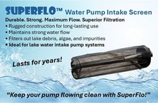 SuperFlo Replacement Filter Screen Bag for lake pump  irrigation sprinklers