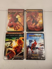 Spider-man,Spider-Man 2, Spider-man 2.1  and Spider-Man Homecoming DVD's