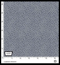 Michael Miller Fabrics~ Garden Pindot~Dusk~ Tonal~ White dots BTY CX1065
