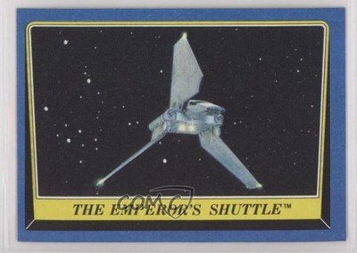 1983 Topps Star Wars: ROTJ The Emperor's Shuttle #218 3c7