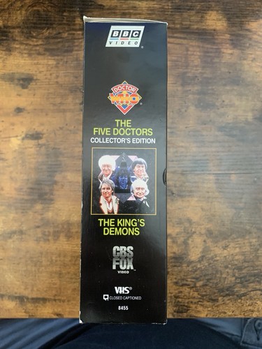Doctor Who - The Five Doctors and The King's Demons (VHS, 1989) - Picture 4 of 6
