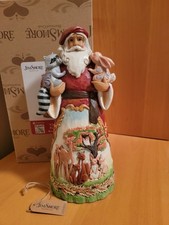 Jim Shore Heartwood Creek SANTA   CHRISTMAS W...