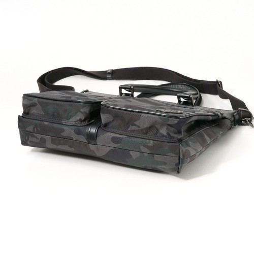 Caza Mundo Bolso Bandolera Cuero Nylon Camuflaje Patrón 2Way Marca 20250722 - Imagen 3 de 8
