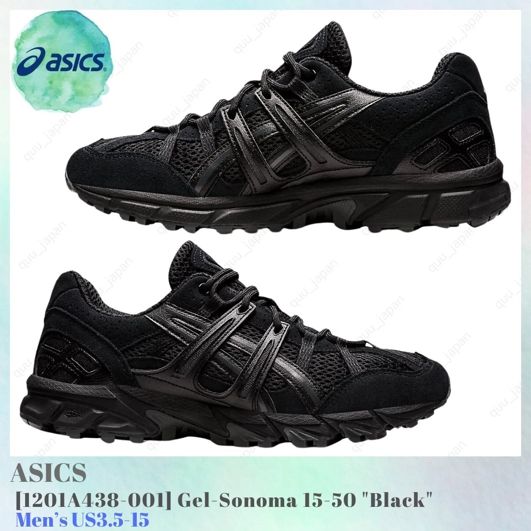 ASICS Gel Sonoma 15-50 Triple Black for Sale | Authenticity