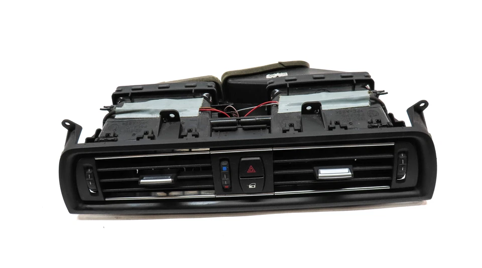 2013 BMW 650i GRAN COUPE (F06) FRONT CENTER DASH HEAT AIR AC DUAL VENT (BLACK) - Image 2 of 4