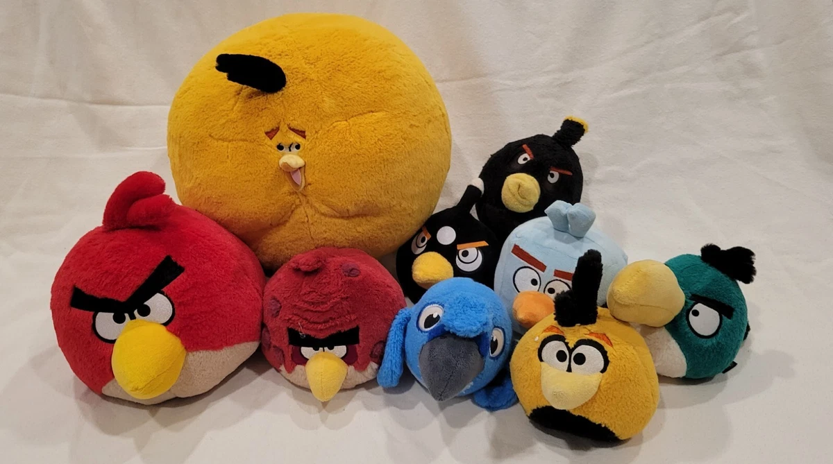 Angry birds plush set sale
