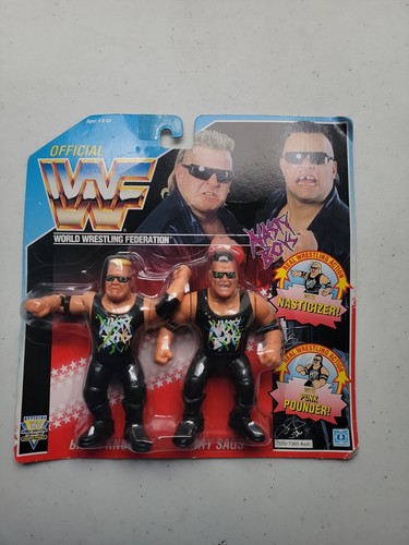 WWF Hasbro Nasty Boys Action Figures Vintage 1991...