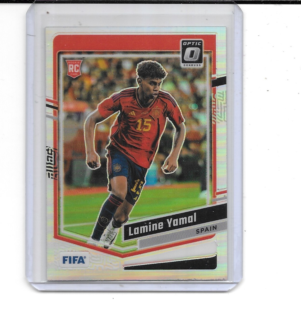 2023-24 OPTIC LAMINE YAMAL RC HOLO SILVER PRIZM REFRACTOR 2023-24 OPTIC LAMINE YAMAL RC HOLO SILVER PRIZM REFRACTOR