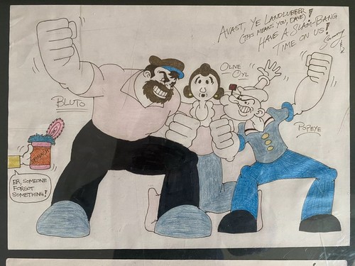 Original MGM Hand Drawn Cartoons attributed, To Sammy mckim JUST REDUCED - Picture 3 of 8