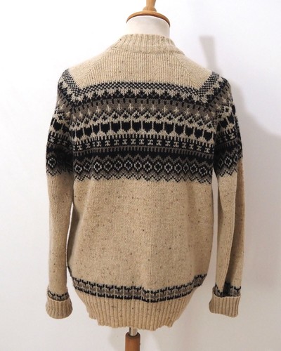 Island Norweger Strick Pullover Grösse L Herren H352 - Bild 4 von 5