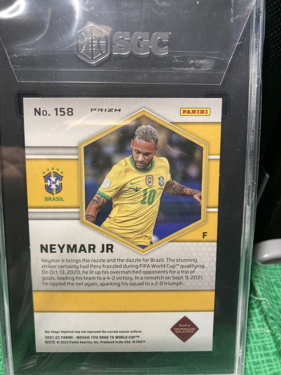 2021-22 Panini Mosaic FIFA Road to World Cup - Neymar Jr #158